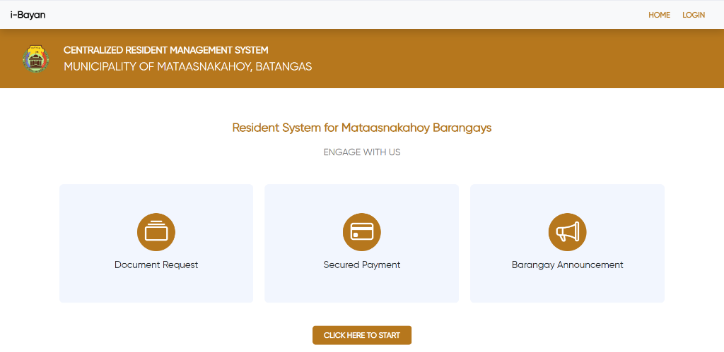 i-Bayan Centralized Resident Management System